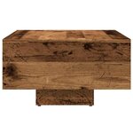 vidaXL Table basse vieux bois 85x55x31 cm bois d'ingénierie