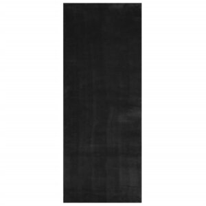vidaXL Tapis HUARTE à poils courts doux et lavable noir 80x200 cm