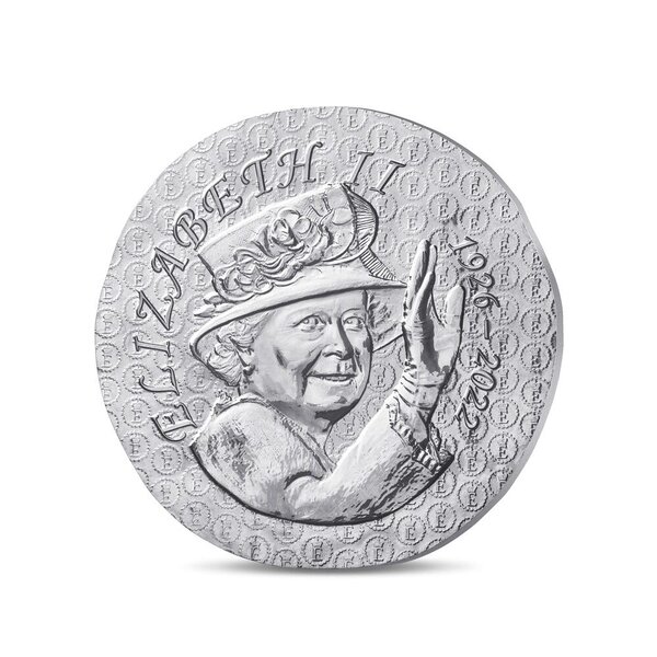 Elizabeth II Monnaie de 10€ Argent