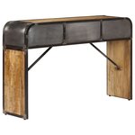 vidaXL Buffet 120x30x75 cm bois de manguier massif