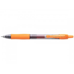 Stylo roller g-2 07 encre gel pointe moyenne orange x 12 pilot