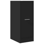 vidaXL Armoire d'apothicaire noir 30x41x77 5 cm bois d'ingénierie