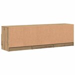 vidaXL Meuble TV chêne artisanal 150x33 5x45 cm bois d'ingénierie
