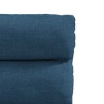 vidaXL Chaises à manger lot de 2 bleu tissu