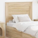 vidaXL Tête de lit Chêne Sonoma 100 cm Bois d'ingénierie