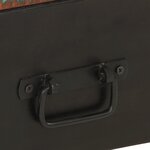 vidaXL Meuble TV Bois de récupération massif 120 x 30 x 40 cm