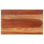 vidaXL Dessus de table bois massif d'acacia 25-27 mm 60x100 cm
