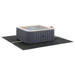 vidaXL Tapis de piscine 274 x 274 x 0 1 cm Tissu non tissé