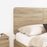 vidaXL Tête de lit Chêne Sonoma 120 cm Bois d'ingénierie