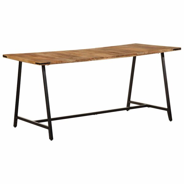 vidaXL Table à manger 160x80x75 cm bois de manguier massif