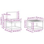 vidaXL Ensemble de canapés d'extérieur 7 pc Blanc et crème