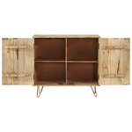 vidaXL Buffet 80x30x75 cm Bois de manguier solide