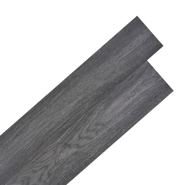 vidaXL Dalles de plancher PVC autoadhésif 5 02 m² 2 mm noir et blanc