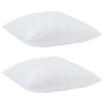 vidaXL Couette Autre avec oreiller 3 Pièces Blanc 200 x 200 cm Microfibre