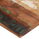 vidaXL Dessus de table rectangulaire 60x120 cm 25-27 mm Bois récupéré