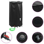 vidaXL Réservoir d'eau avec robinet pliable 380 L PVC