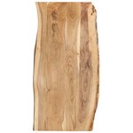 vidaXL Dessus de table Bois d'acacia massif 118x(50-60)x2 5 cm