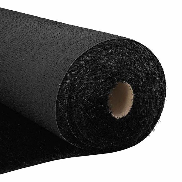 vidaXL Gazon artificiel Noir 1500 x 100 x 4 cm Polypropylène