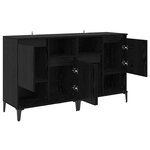 vidaXL Buffets 2 Pièces Chêne noir 60 x 35 x 70 cm Bois d'ingénierie
