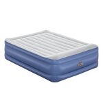 Bestway Matelas pneumatique Tritech 2 places 203x152x56cm bleu et gris