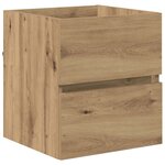 vidaXL Cabinet de Salle de Bain Chêne artisanal 41 x 38.5 x 45 cm