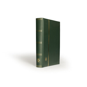 Classeur Premium cuir 64 pages pour timbres. Couleur - Vert