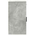 Buffet vidaXL Gris Béton 40x41x75 cm Bois d'ingénierie