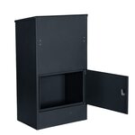 Boîte à colis indépendante - Autocollant GRATUIT - PakketPanda - XXXL - Boîte à colis - Retrait par l’arrière