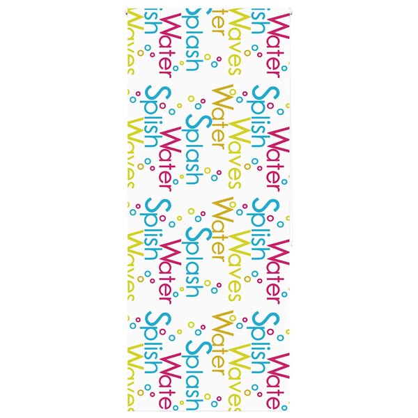 vidaXL Store enrouleur de douche 100x240 cm largeur du tissu 96 cm