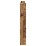 vidaXL Tête de lit Bois ancien 200 x 15 x 103 5 cm Bois d'ingénierie