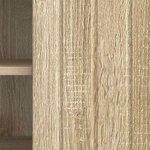 vidaXL Meuble TV Chêne Sonoma 150 x 31 x 52 cm Bois d'ingénierie
