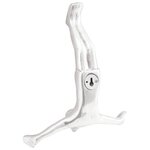 vidaXL Sculpture Argent 22 x 8 x 25 cm Aluminium