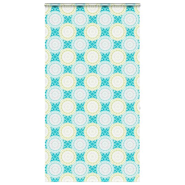 vidaXL Store enrouleur de douche avec cassette largeur du tissu 126 cm