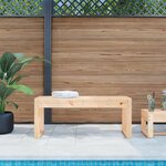 vidaXL Banc de jardin 110x38x45 cm bois massif de pin