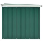 vidaXL Boîte de rangement de jardin Vert 149x99x93 cm