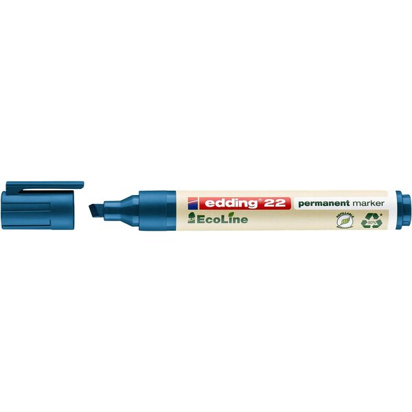 Marqueur Permanent 22 Ecoline Bleu 1-5 mm EDDING