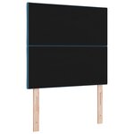 vidaXL Tête de lit design blocs en diamant bleu foncé 100 cm velours