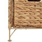 vidaXL Unité de rangement avec 6 paniers 47x37x100 cm Jacinthe d'eau