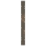 vidaXL Table à manger avec bord naturel 220x120x74cm bois massif chêne