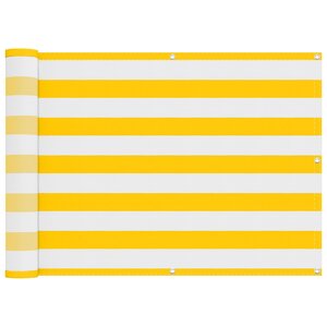 vidaXL Écran de balcon 75 x 200 cm Tissu Oxford Rectangulaire