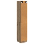vidaXL Ensemble de Meubles 2 Pièces Chêne artisanal 33 x 34 5 x 87 cm