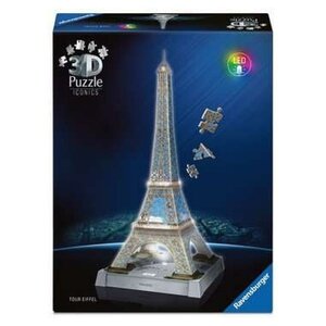 Puzzle 3D batiments Tour Eiffel illuminee - 216 pieces