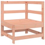 vidaXL Salon de jardin 7 Pièces bois massif sapin de douglas