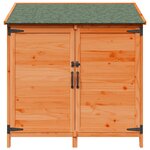 vidaXL Abri de jardin Marron 106 5 x 56 x 113 5 cm Bois d'ingénierie