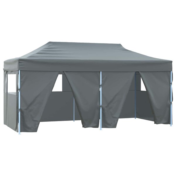 vidaXL Tente de fête Anthracite 291 x 580 x 315 cm Tissu Oxford