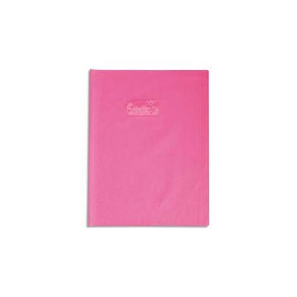 Protège-cahier 20/100ème 21x29 7 rose fuchsia CALLIGRAPHE