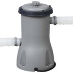 Bestway Ensemble de piscine Power Steel Rectangulaire 488x244x122 cm