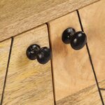 vidaXL Meuble TV Bois de manguier massif 140x30x40 cm