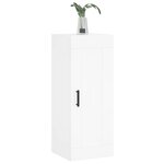 vidaXL Armoire murale blanc 34 5x34x90 cm bois d'ingénierie