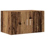 Armoire de rangement vidaXL Bois ancien 70x42 5x225 cm Bois d'ingénierie